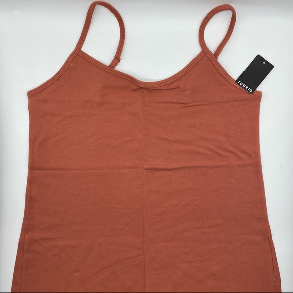 Torrid Women’s Rusty Brown Foxy Scoop Neck Cami Sizes 1X 2X 3X - Picture 7 of 11